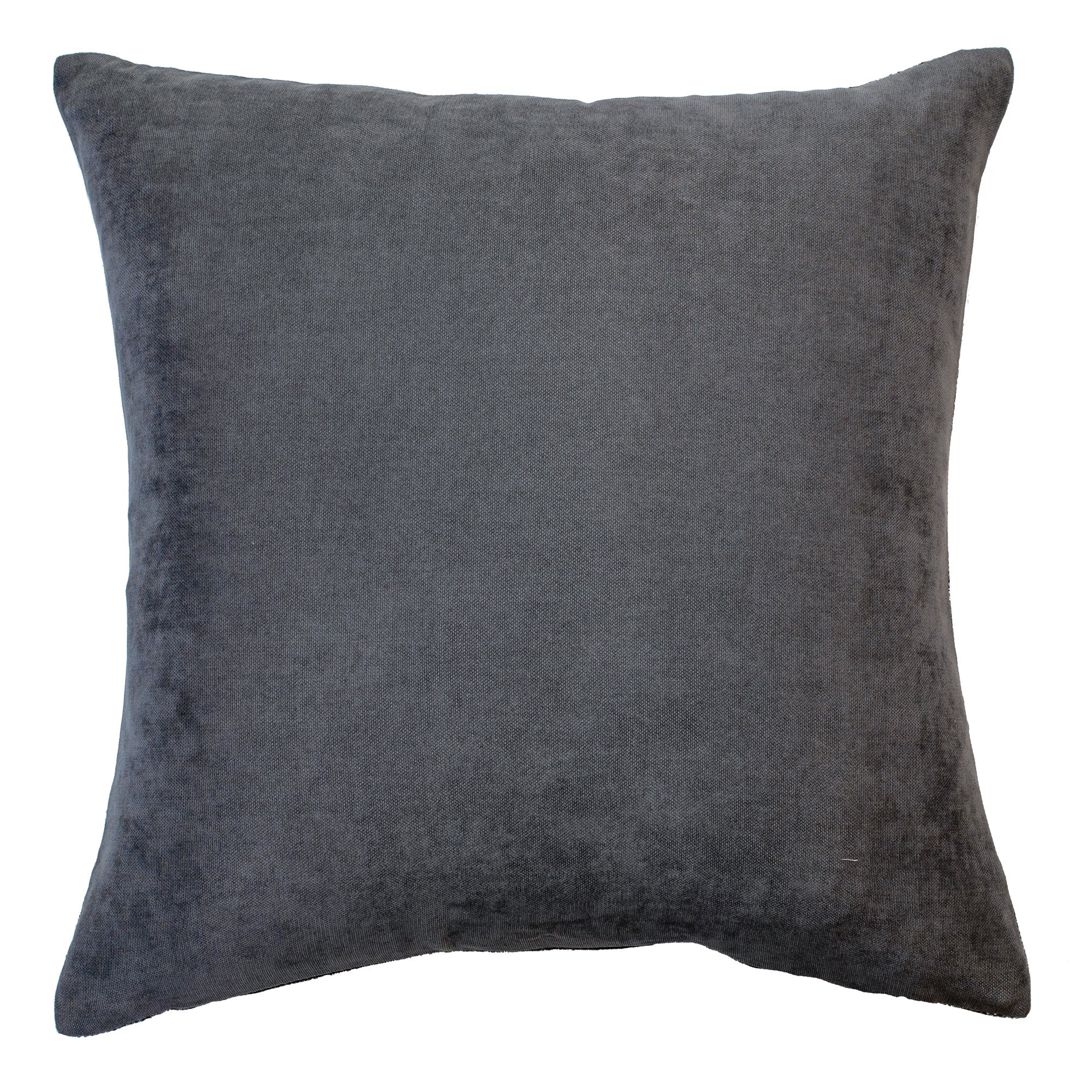 Malini Flecks Grey with Copper Flecks Square Cushion 43x43 - CLEARANCE